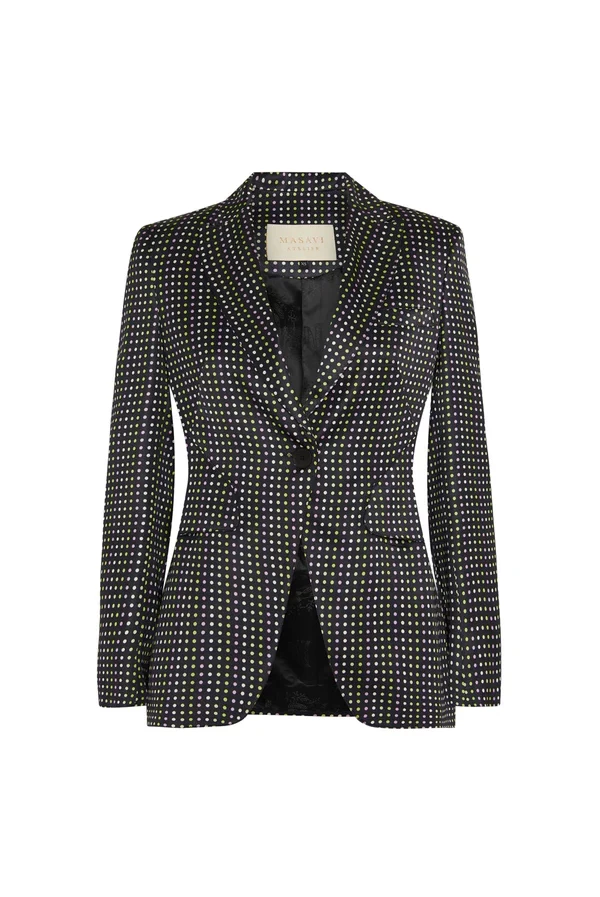 BLAZER BRENDA LUNARES NEGRO MASAVI