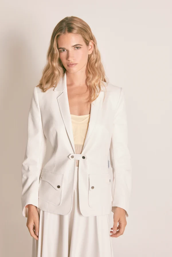 BLAZER ECOPIEL KUBRA BLANCO MASAVI