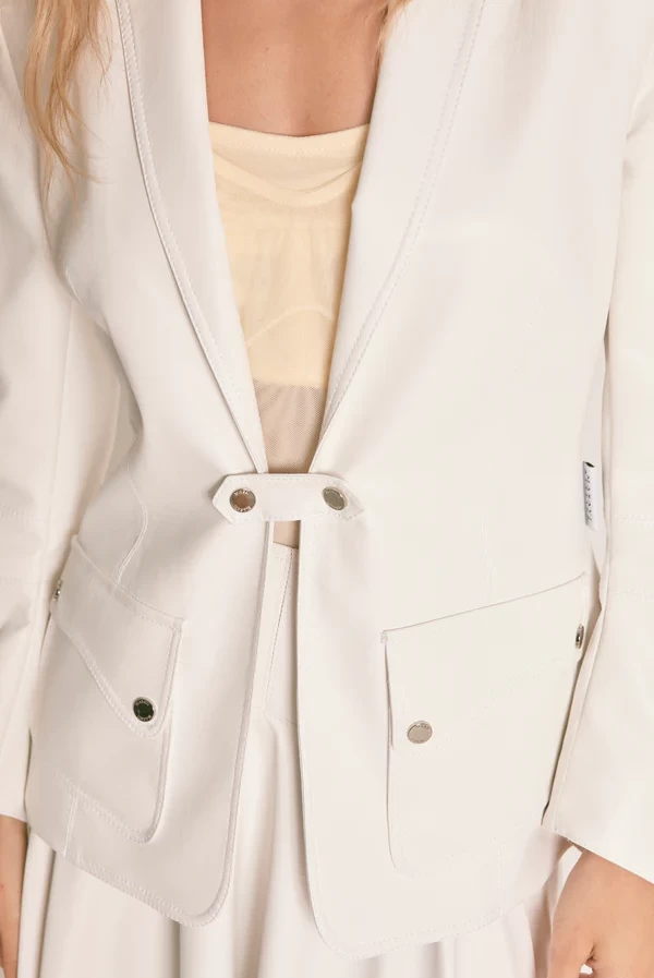 BLAZER ECOPIEL KUBRA BLANCO MASAVI