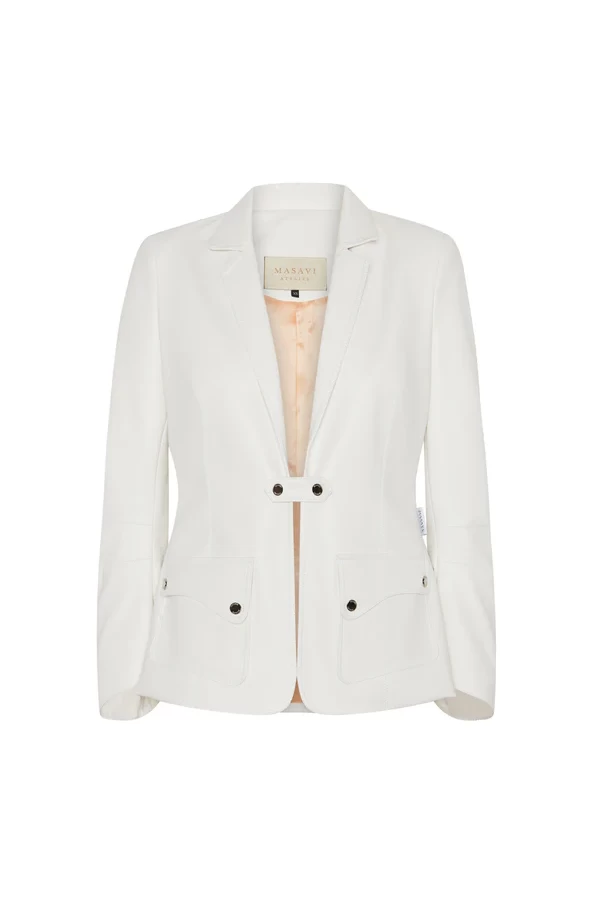 BLAZER ECOPIEL KUBRA BLANCO MASAVI