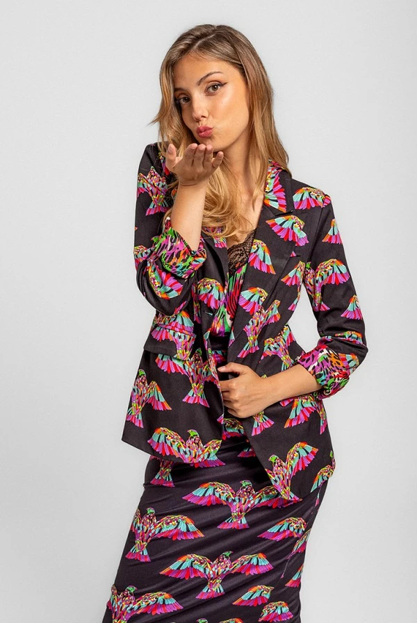 Blazer ribete  Ave Fénix lolina