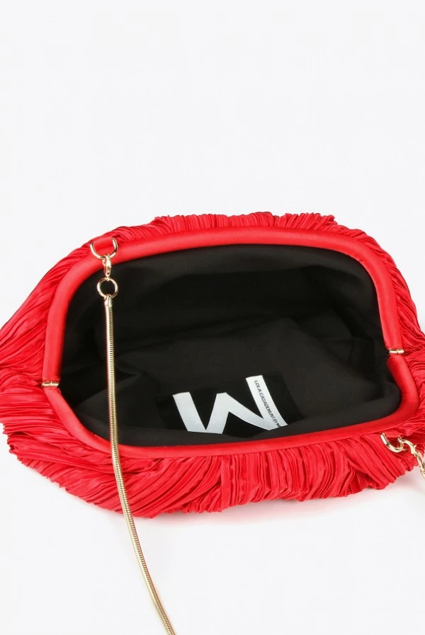 bolso fiesta lola casademunt rojo