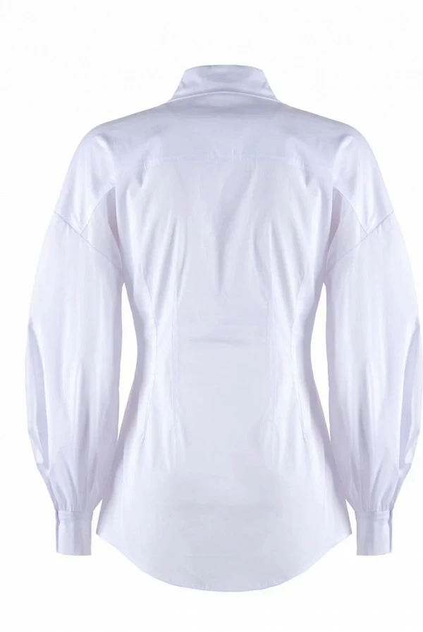 Camisa blanca Nenette popelin  blanco