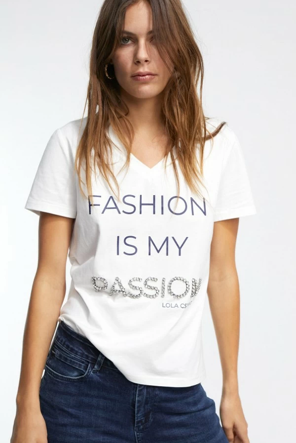 camiseta fashion es mi passion lola casademunt