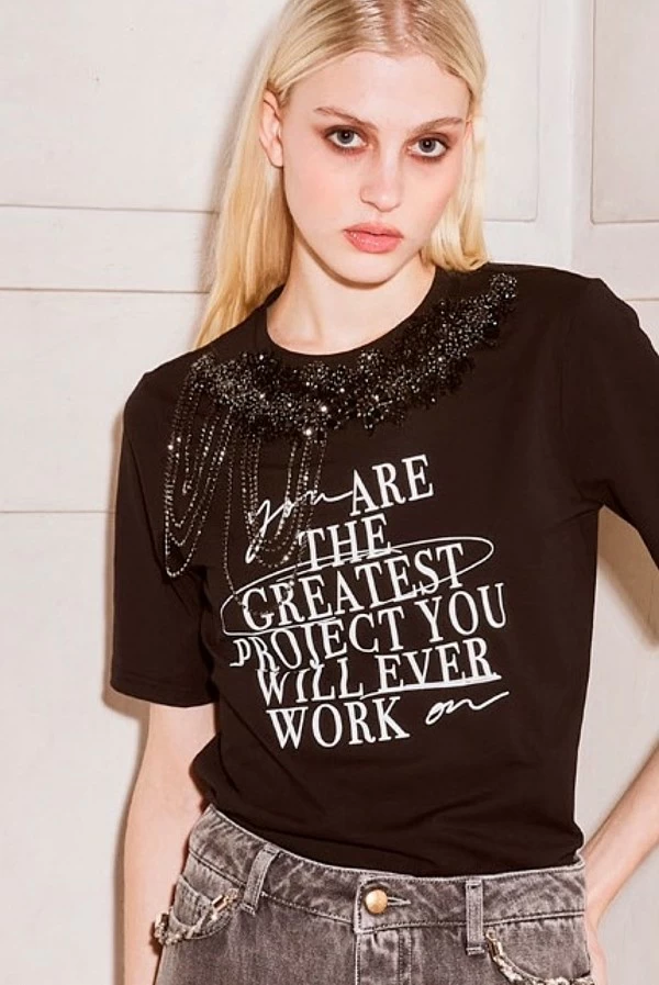 Camiseta joya trash and luxury