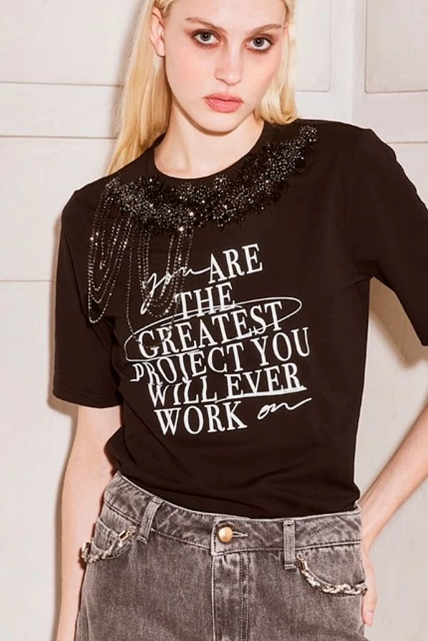 Camiseta joya trash and luxury