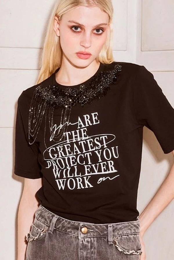 Camiseta joya trash and luxury