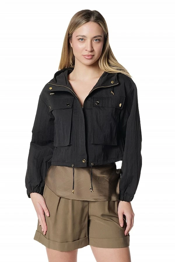 Chaqueta corta relish estilo bomber