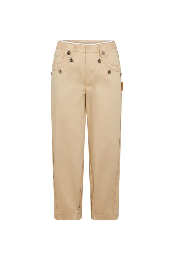 PANTALON CARGO SARGA CAMEL MASAVI