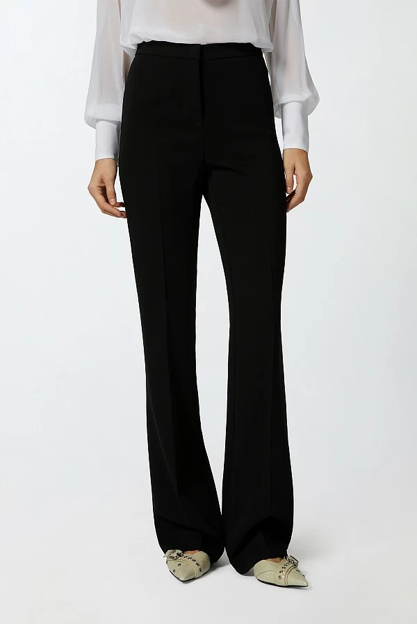 pantalon pinko cady tiro alto