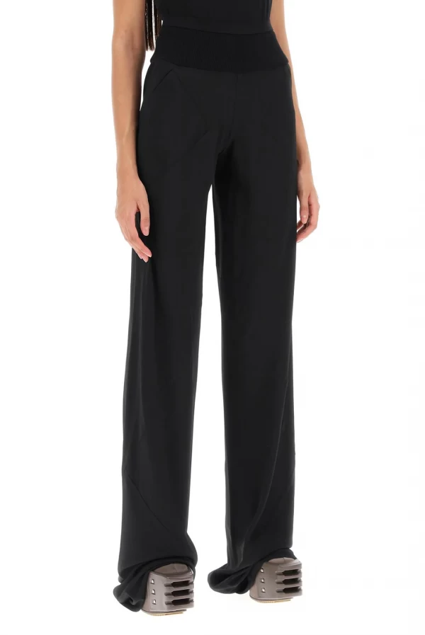 pantalon pinko tiro alto con cintura ancha