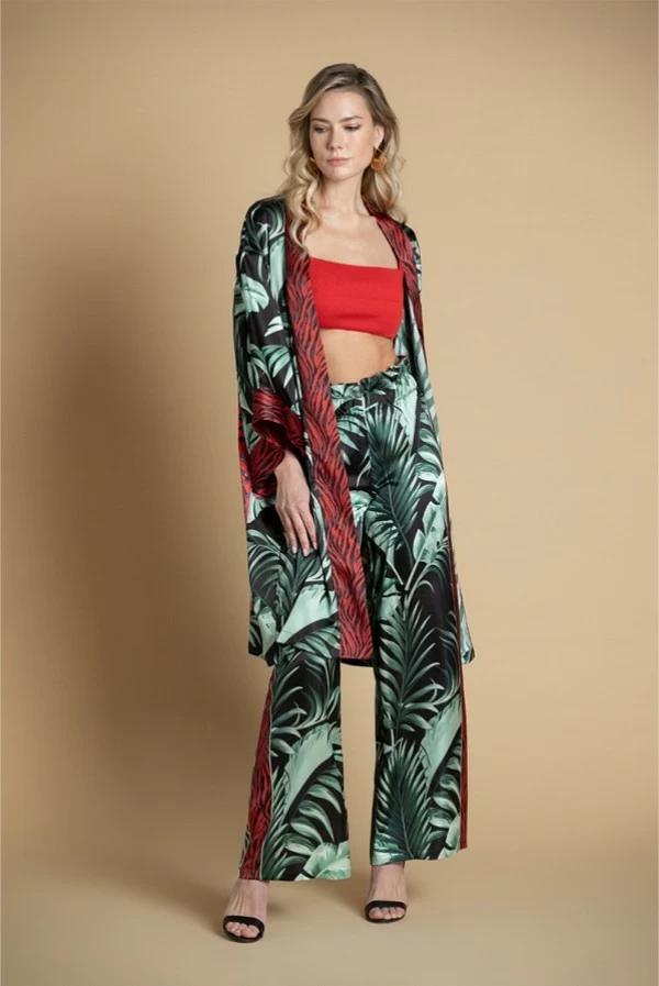 pantalon sahoco saten estampado tropical