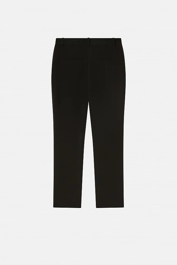 Pantalones slim pinko  con cremallera metálica plata