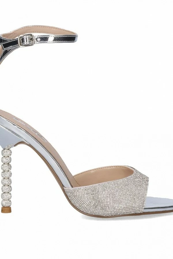 sandalia tacon joya plata exe shoes